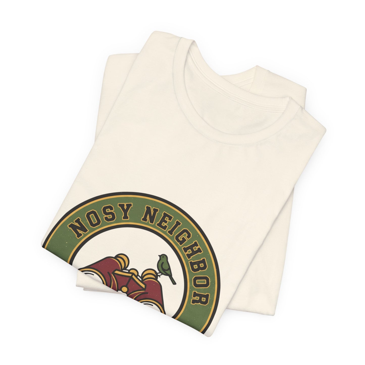 Nosy Neighbor Binoculars Tee — Retro Fishing Shirt | Vintage Wildlife Tee | Flipped Stitch