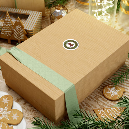 Nosy Neighbor Binoculars Kiss-Cut Stickers — Retro Wildlife Country Core | Flipped Stitch