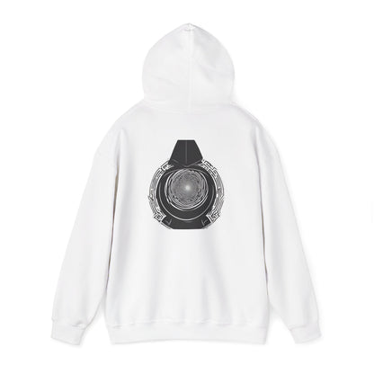 Flipped Stitch Originals Hoodie — Portal To The Unknown Retro Pullover