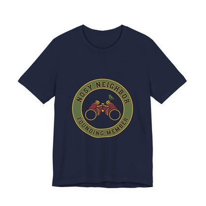 Nosy Neighbor Binoculars Tee — Retro Fishing Shirt | Vintage Wildlife Tee | Flipped Stitch
