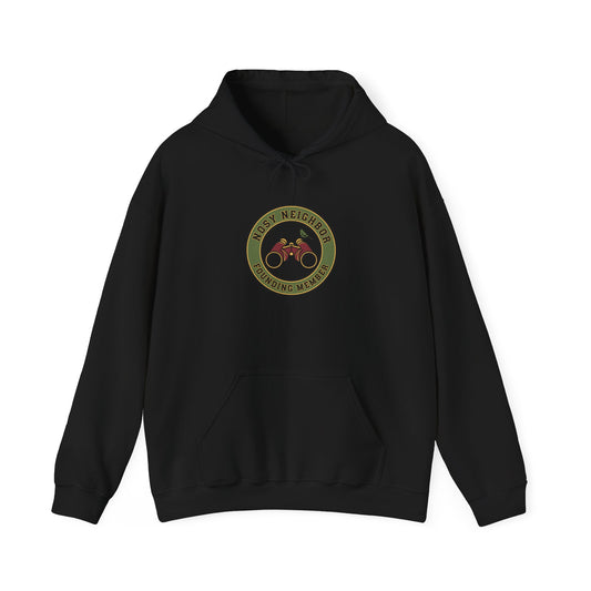 Vintage Binoculars Hoodie — Grandpa Core Oversized Unisex Cozy Hoodie | Flipped Stitch
