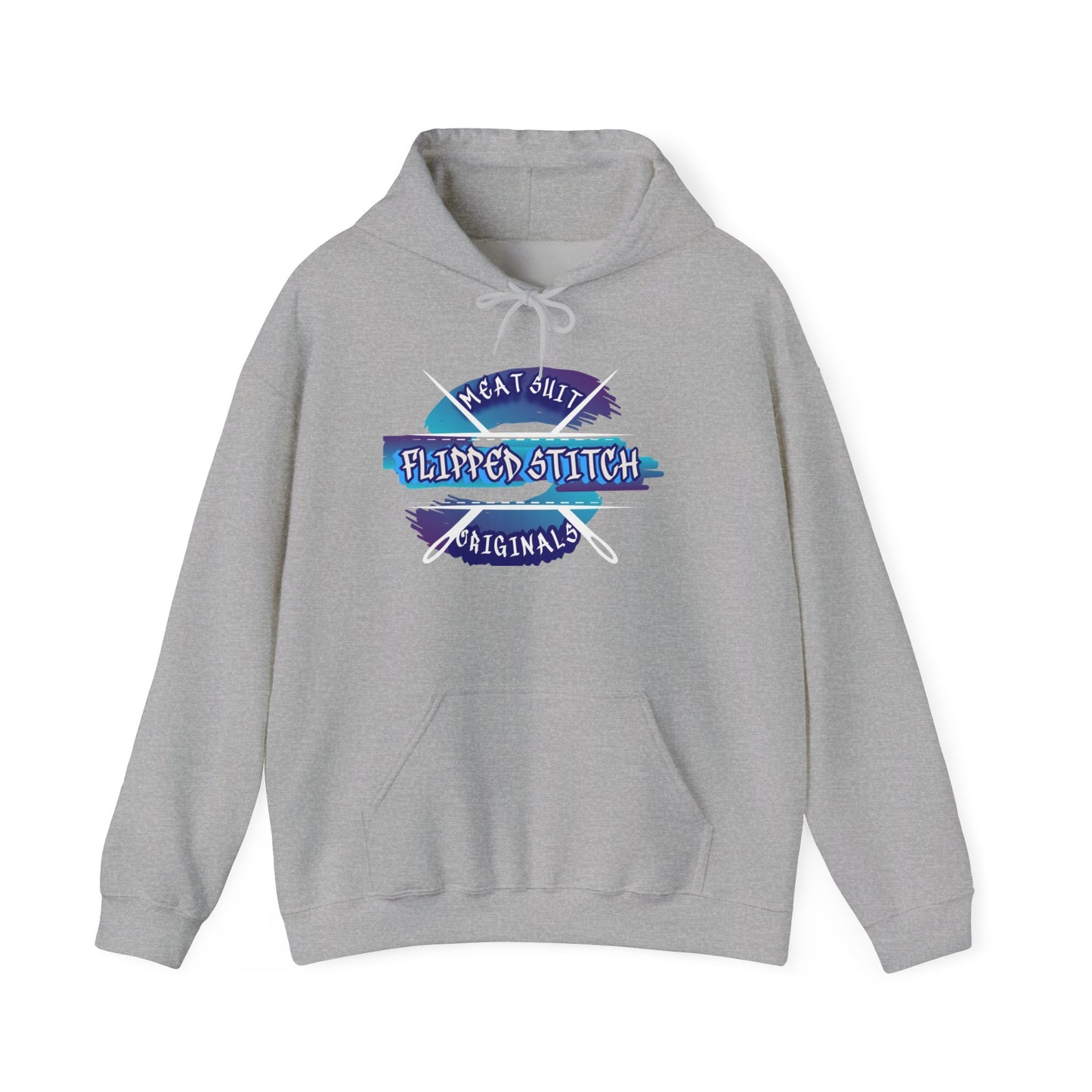 Flipped Stitch Originals Hoodie — Portal To The Unknown Retro Pullover