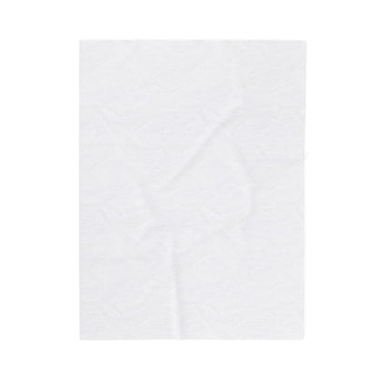 Nosy Neighbor Founding Member Velveteen Plush Blanket — Grandpa Core Retro Birding | Flipped Stitch