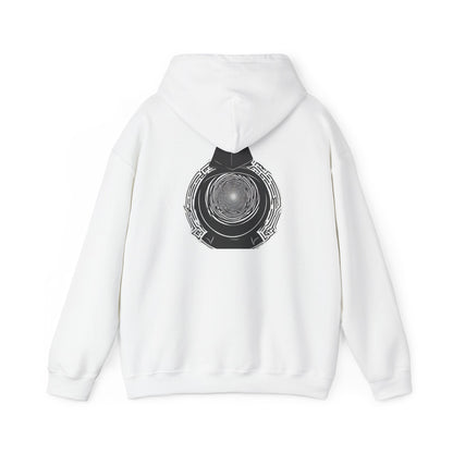 Flipped Stitch Originals Hoodie — Portal To The Unknown Retro Pullover