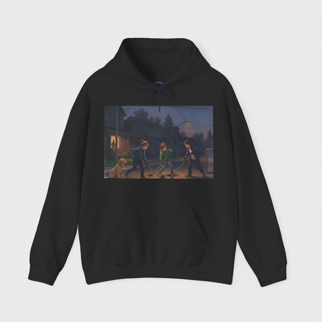 Launch product video showing front-to-back reveal of the Shush hoodie