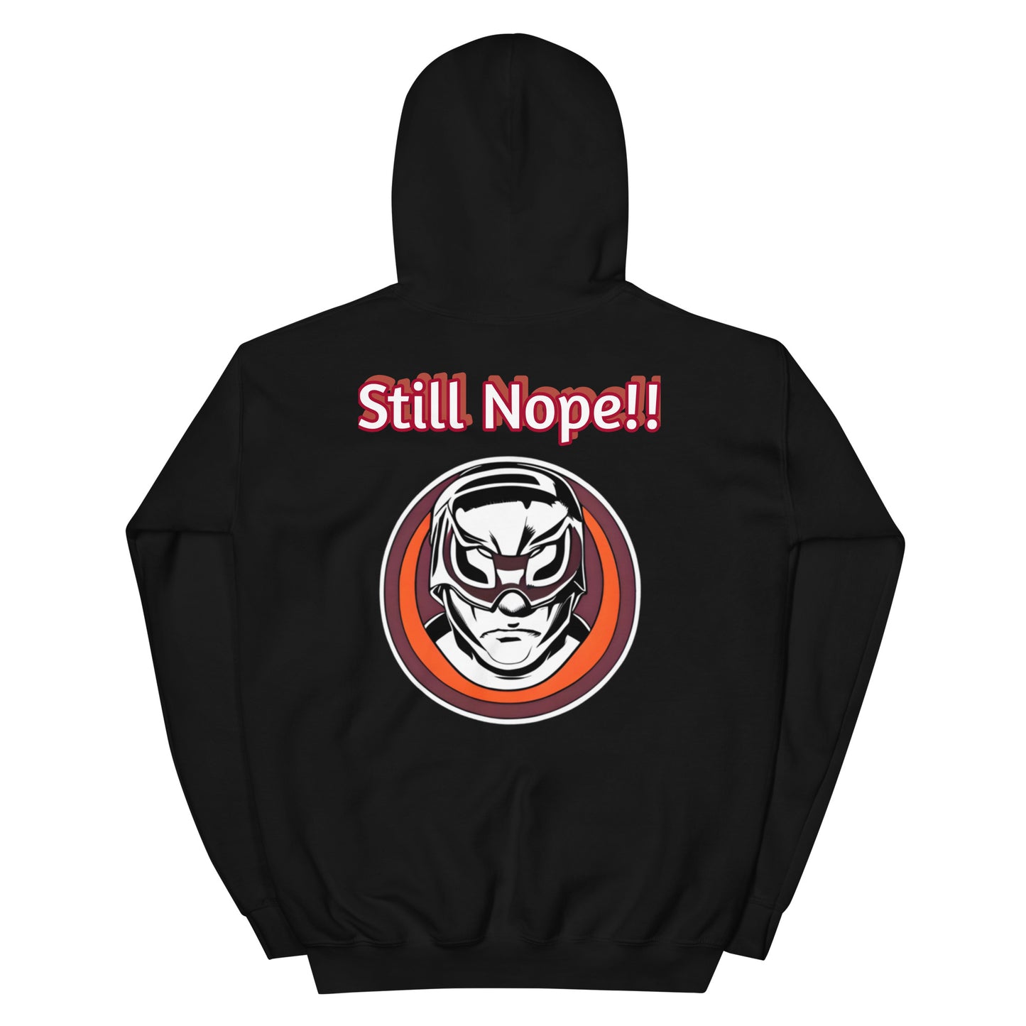 Nope Hoodie — Oversized Unisex Aesthetic Pullover | Flipped Stitch Canadian Hoodie Brand