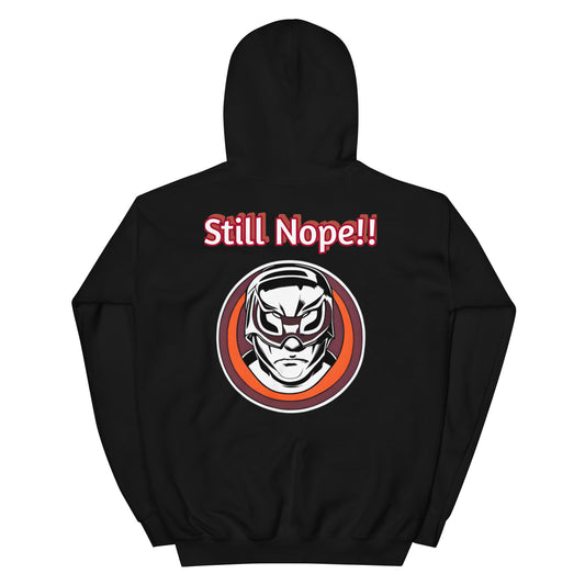 Nope Hoodie — Oversized Unisex Aesthetic Pullover | Flipped Stitch Canadian Hoodie Brand