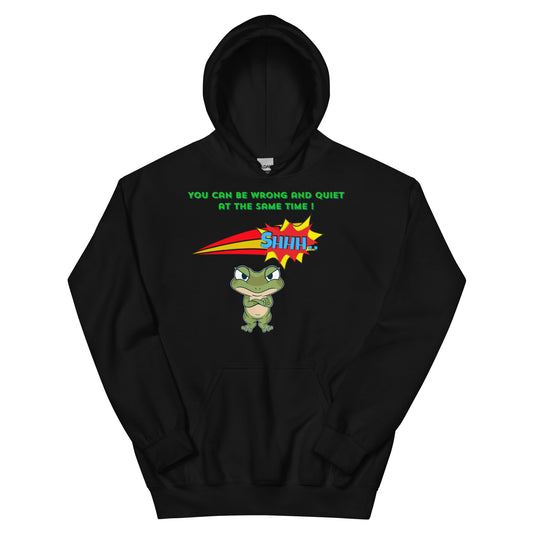 Dead Serious Hoodie — Oversized Unisex Premium Heavy-Blend Pullover | Flipped Stitch Canadian Hoodie Brand
