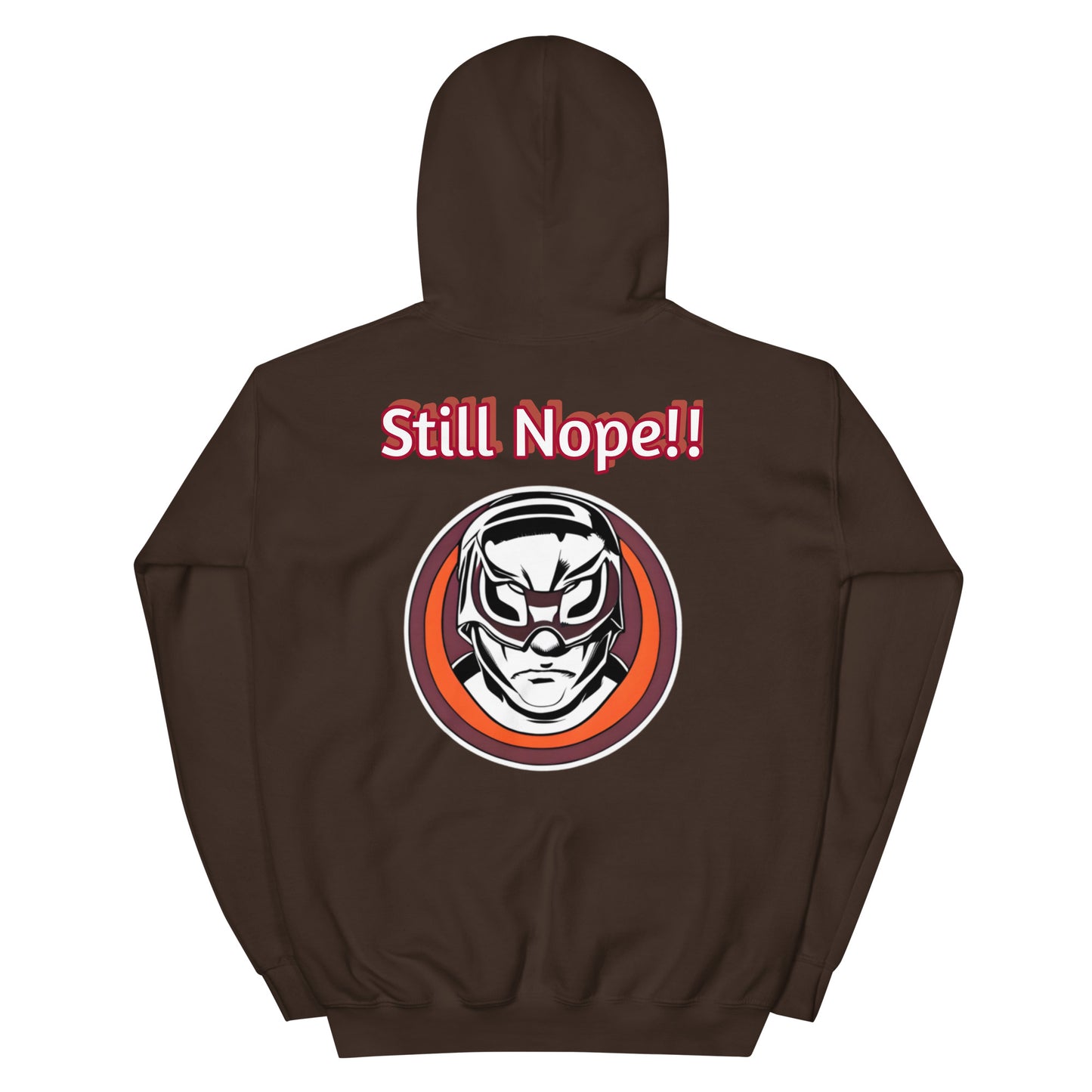 Nope Hoodie — Oversized Unisex Aesthetic Pullover | Flipped Stitch Canadian Hoodie Brand