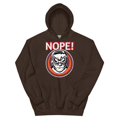 Nope Hoodie — Oversized Unisex Aesthetic Pullover | Flipped Stitch Canadian Hoodie Brand