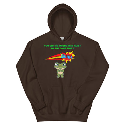 Dead Serious Hoodie — Oversized Unisex Premium Heavy-Blend Pullover | Flipped Stitch Canadian Hoodie Brand