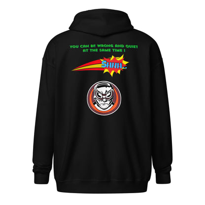 Heavy Blend Full Zip Hoodie — Oversized Unisex Premium Hoodie | Flipped Stitch Canadian Hoodie Brand