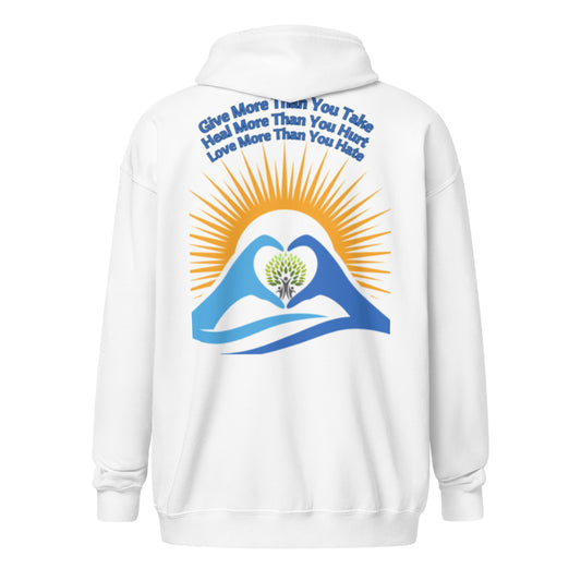 Elevated Full Zip Hoodie — Oversized Unisex Premium Hoodie | Flipped Stitch Canadian Hoodie Brand