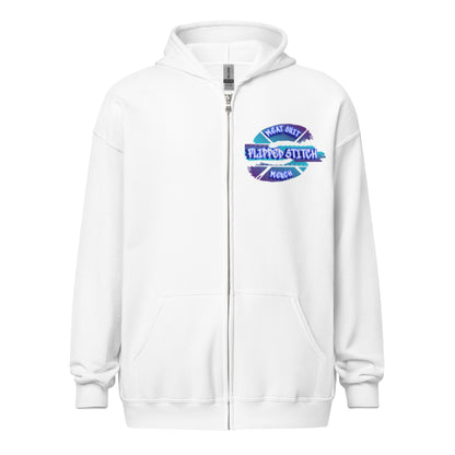 Zero Compromise Full Zip Hoodie — Oversized Unisex Premium Hoodie | Flipped Stitch Canadian Hoodie Brand